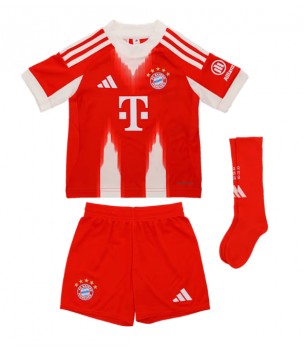 Billiga Bayern Munich Michael Olise #17 Hemmatröja Barn 2025-26 Kortärmad (+ Korta byxor)